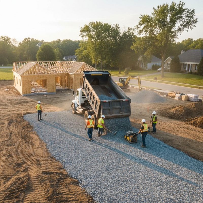 Gravel Delivery And Installation detail