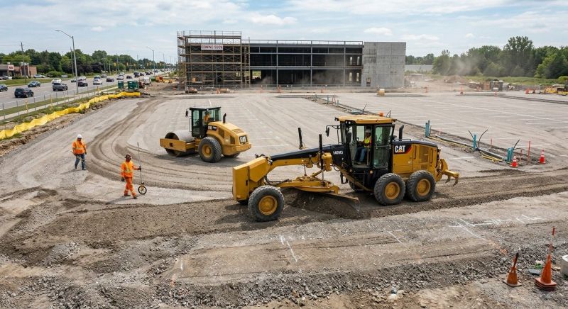 Parking Lot Gravel Repair in Lawrenceville, GA